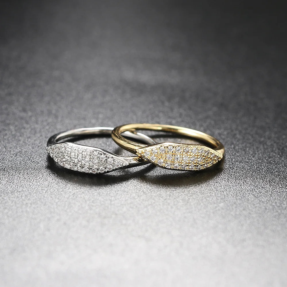 Dainty Zirconia Stacking Ring