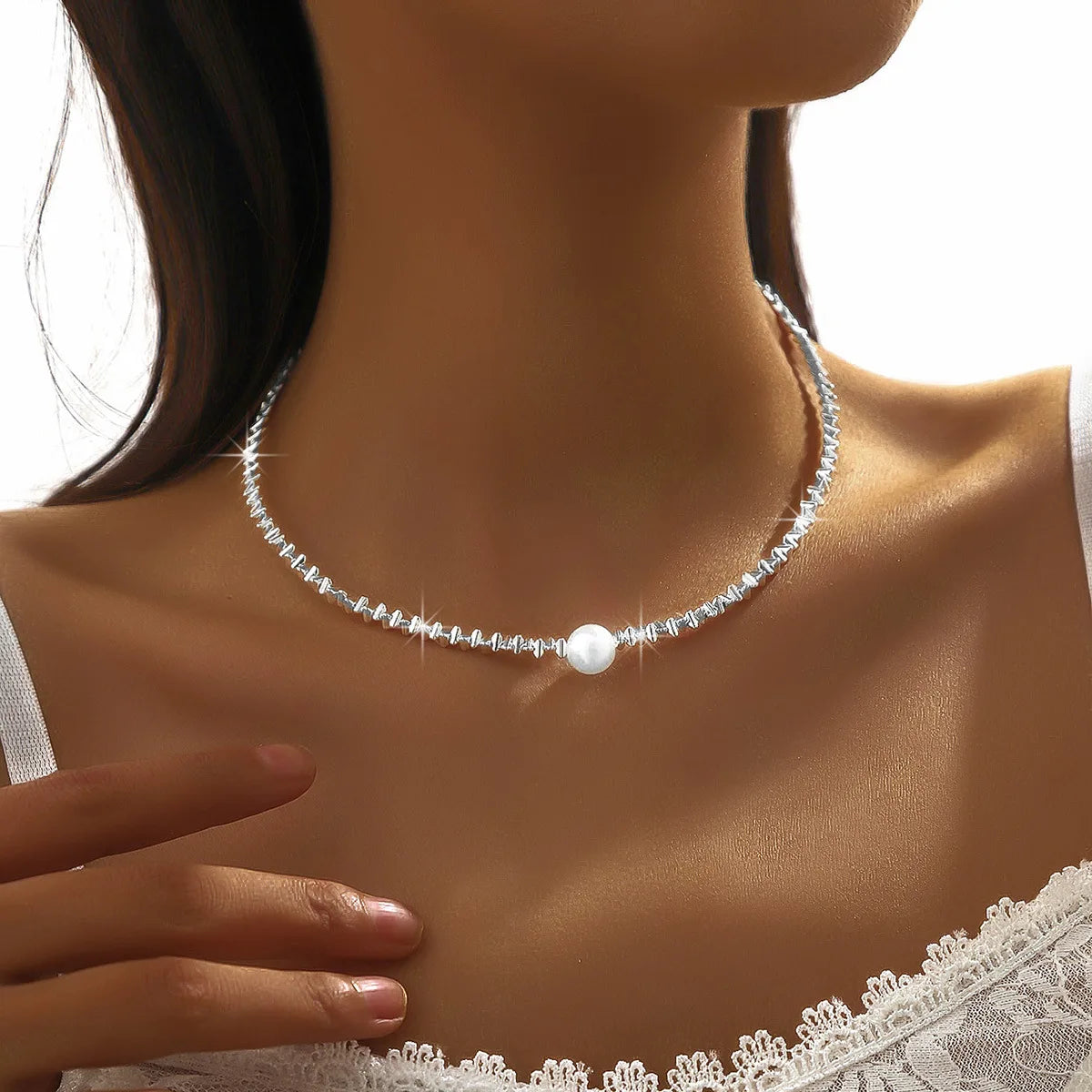 Crystal Choker Necklace