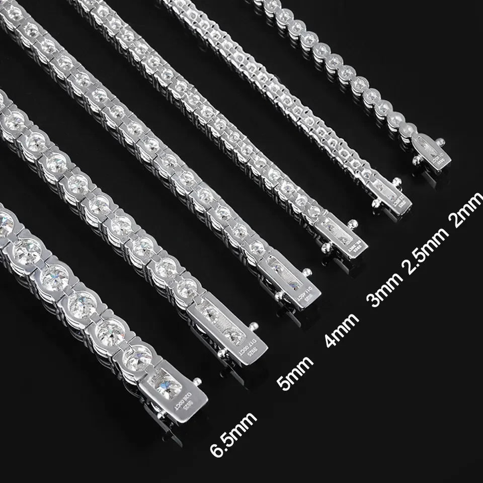 Zeedia Lumière Tennis Bracelet | Moissanite 925 Sterling Silver
