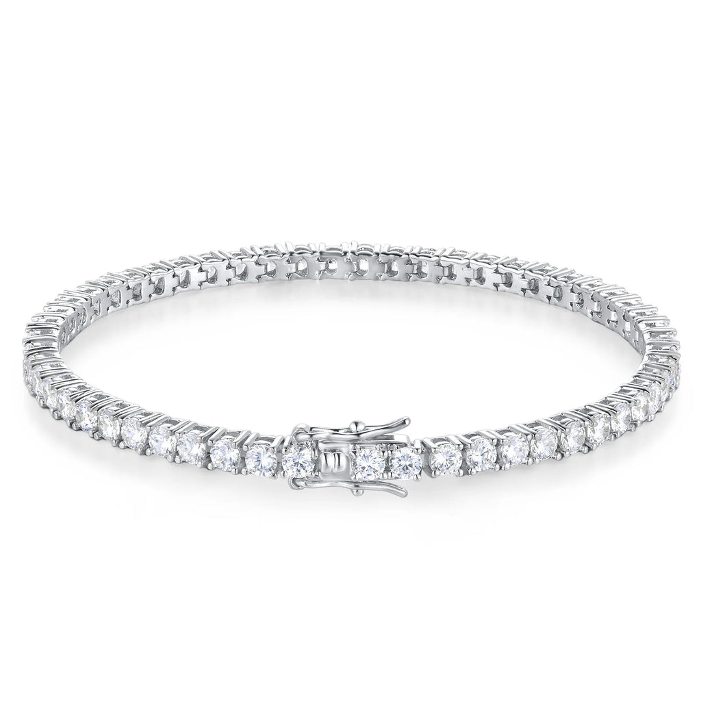 Zeedia Lumière Tennis Bracelet | Moissanite 925 Sterling Silver