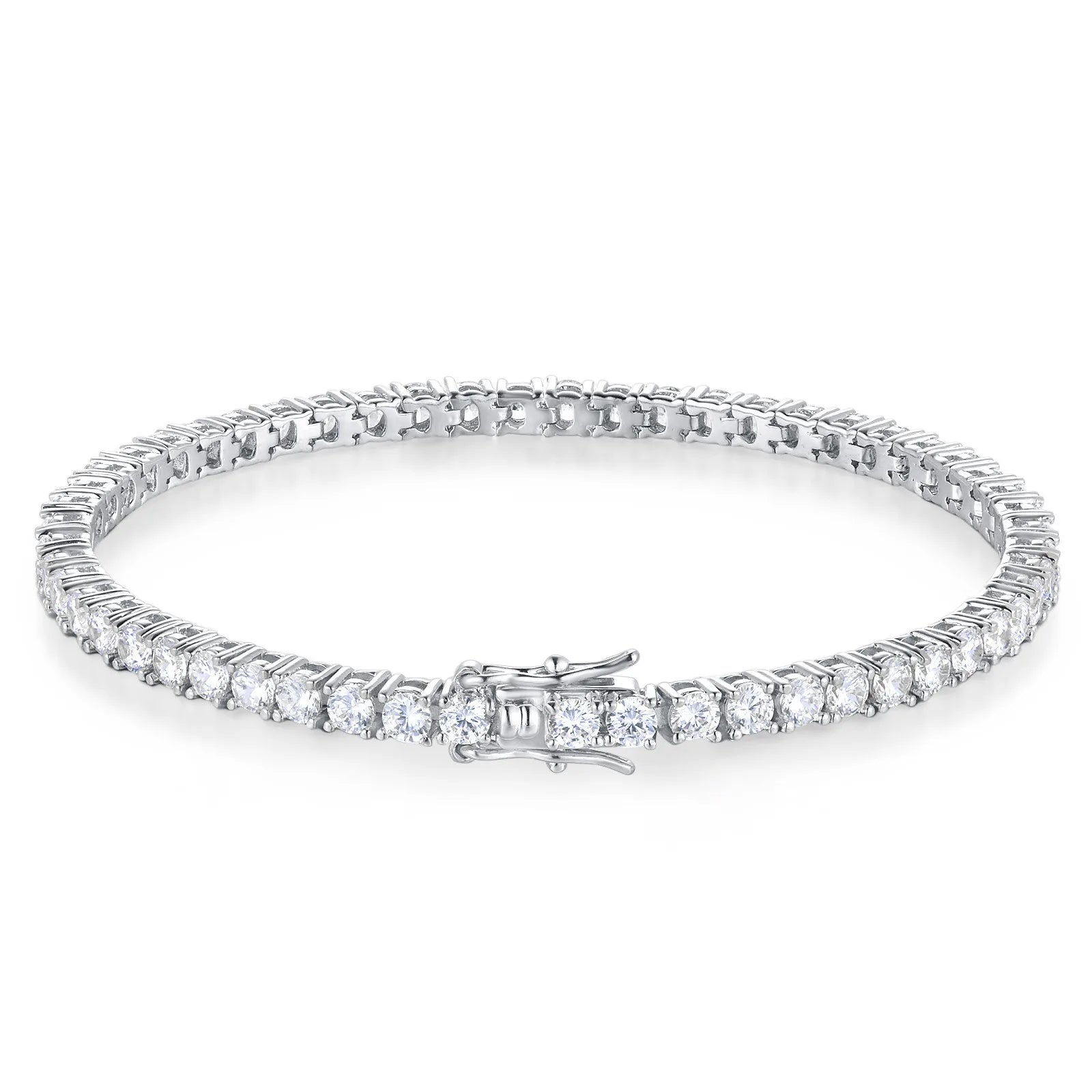 Zeedia Lumière Tennis Bracelet | Moissanite 925 Sterling Silver