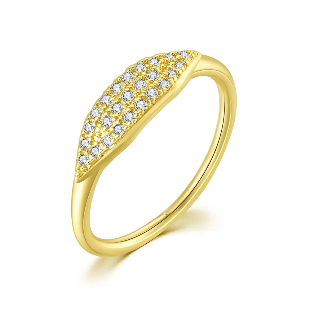 Dainty Zirconia Stacking Ring