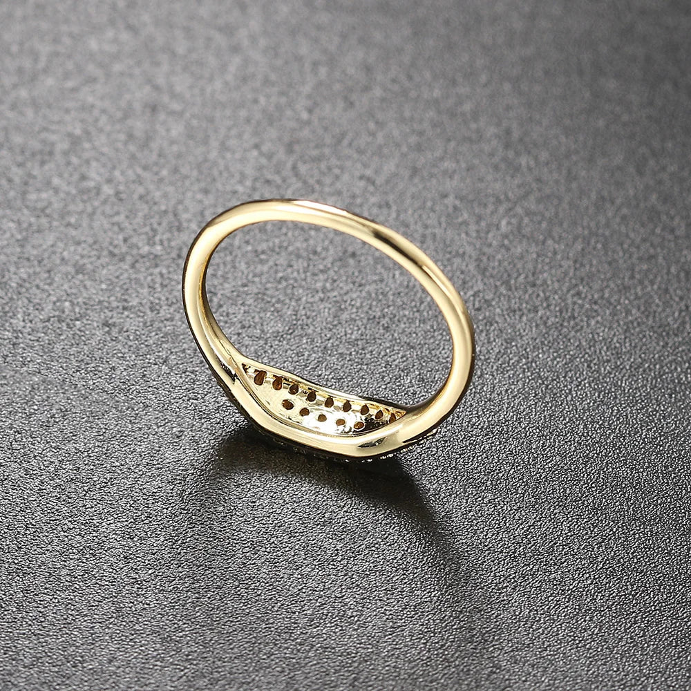 Dainty Zirconia Stacking Ring