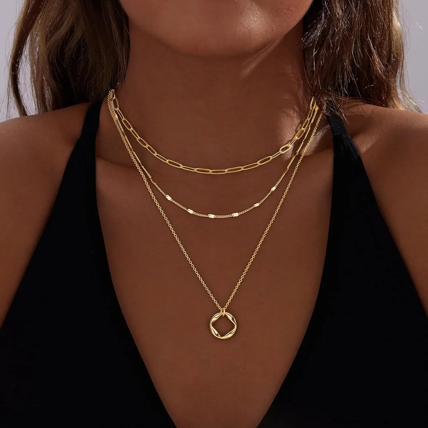 Lucky Clover Gold Necklace ✨
