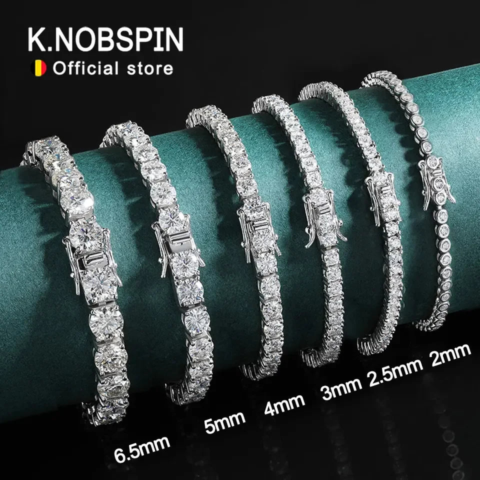 Zeedia Lumière Tennis Bracelet | Moissanite 925 Sterling Silver