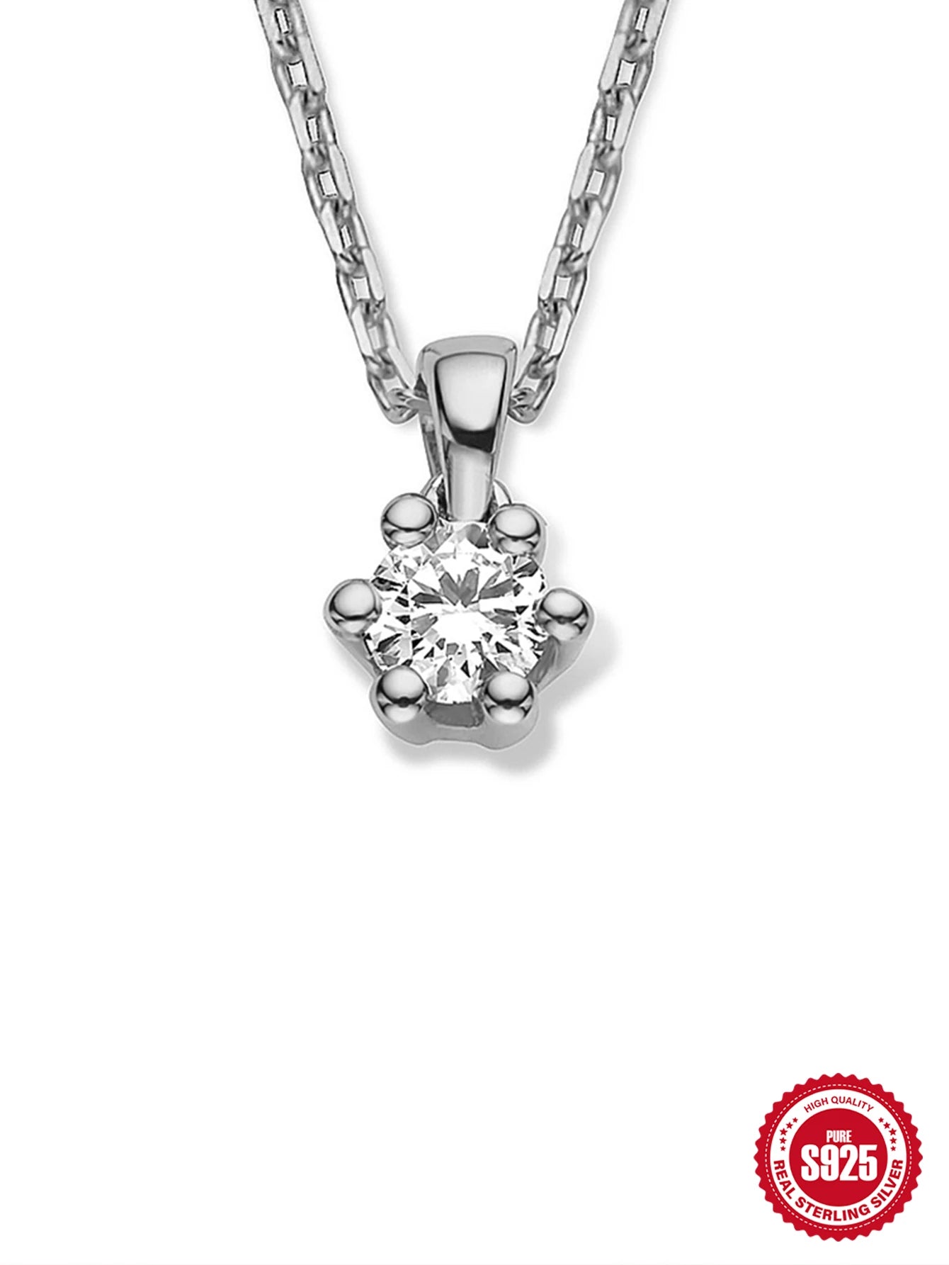 Zeedia Pearl Cross Necklace | 925 Sterling Silver | Free US Shipping