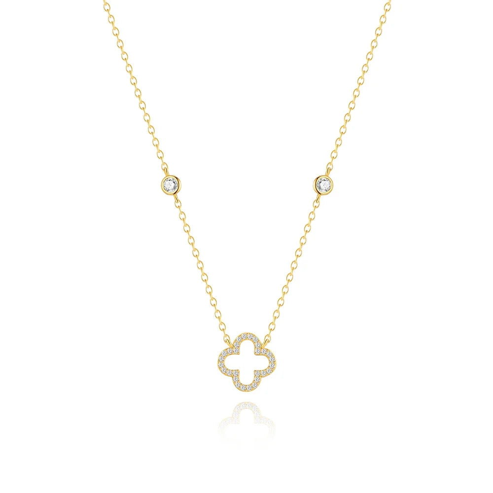 Zeedia Pearl Cross Necklace | 925 Sterling Silver | Free US Shipping