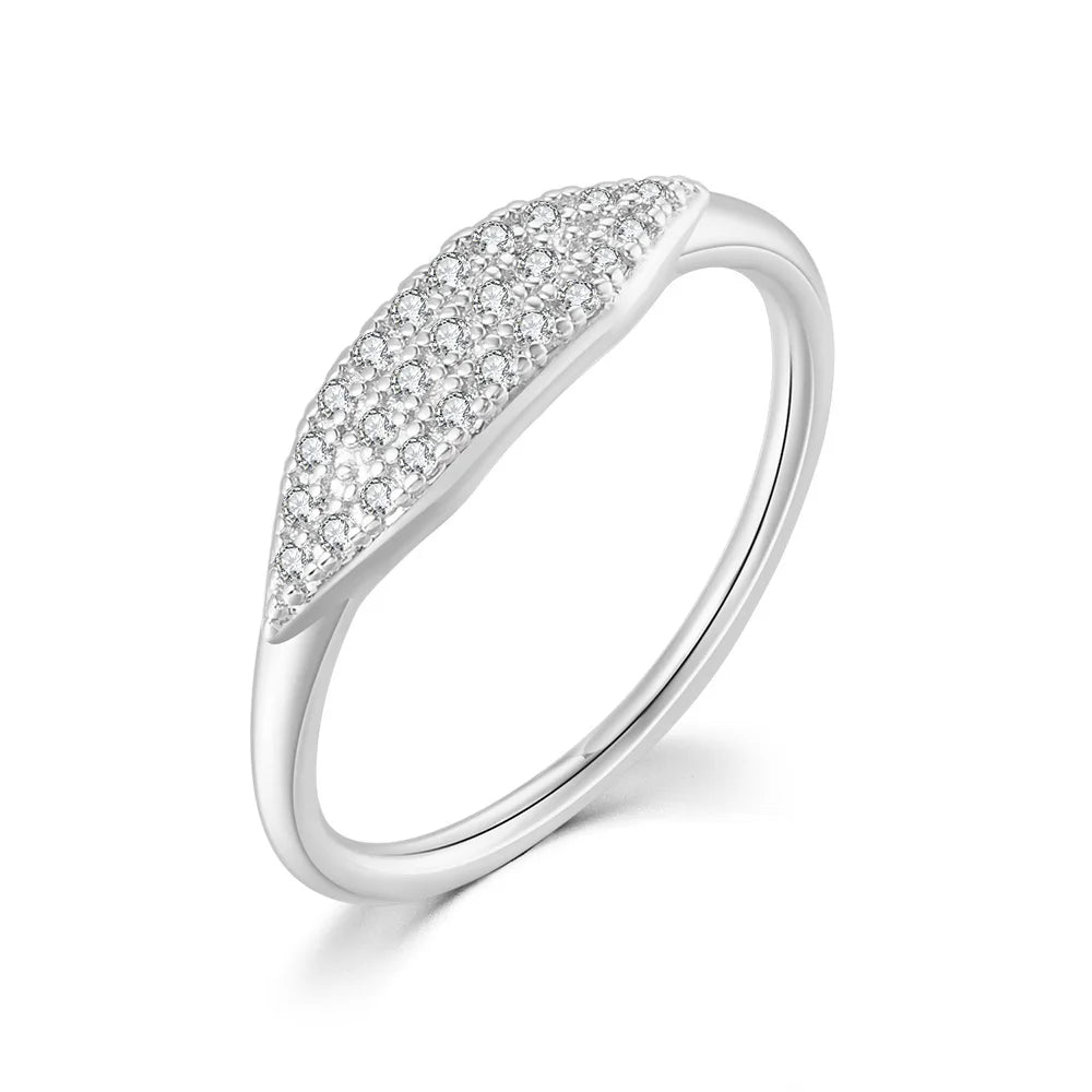 Dainty Zirconia Stacking Ring