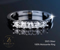 ZeediaJewelry ™ Moissanite Ring — 100% Real D VVS1 | Sterling Silver 925